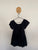 Seed blue/black broderie swing top Sz XS women’s or older teens EUC/VGUC