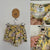 Decjuba yellow floral shorts Sz XS (8y) EEUC