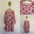 Paper Wings l/s pink floral dress Sz 10 EUC worn twice