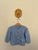 Next blue embroidered bird cardigan Sz 1 as new