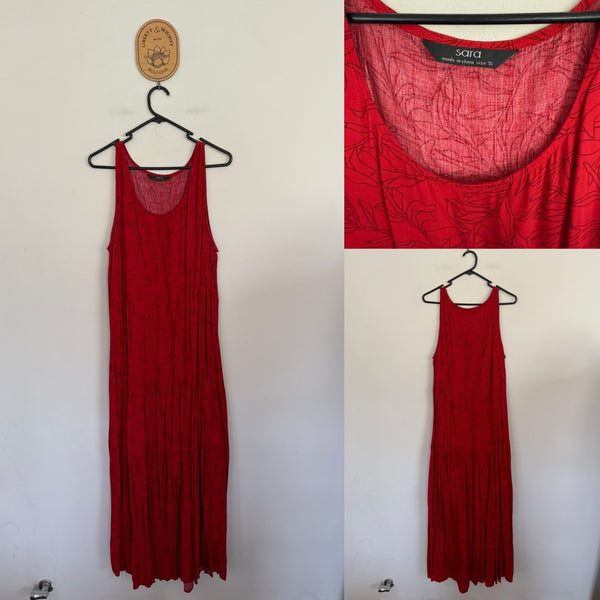 Sara tiered maxi dress Sz 16 RRP $129.99 NWOT