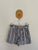 TILII stripe belted shorts Sz 10 EUC