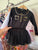 Rock Your Kid l/s black sequin circus dress Sz 4 VGUC