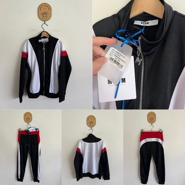 MSGM tracksuit set Sz 8 but will fit smaller, RRP $315 NWT