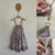 Little Wings grey fairy dress Sz 3 NWOT