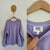 Seed purple “Kindness” sweater Sz 14 VGUC