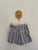 TILII stripe belted shorts Sz 10 EUC