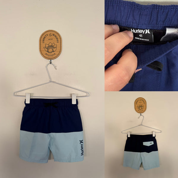 Hurley netted boardies Sz 4 as new, worn once