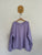 Seed purple “Kindness” sweater Sz 14 VGUC