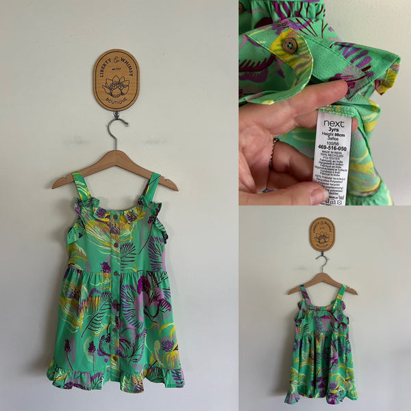 Next hibiscus dress Sz 3 NWOT