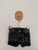 Rock Your Kid black denim shorts Sz 6 VGUC