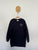 Minti navy jumper dress Sz 10 VGUC - wash fade